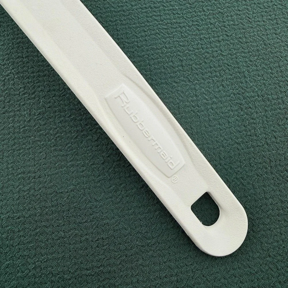 Vtg Rubbermaid Ladle 1975 White Nylon Plastic Heavy Duty Double Spout Dipper N‎
